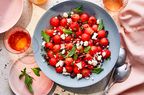 Watermelon Salad with Feta and Mint